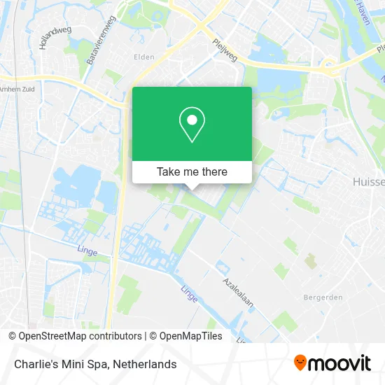 Charlie's Mini Spa map