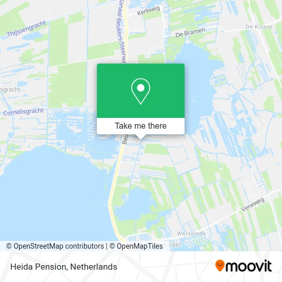 Heida Pension map