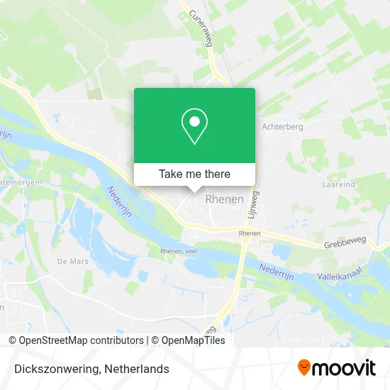 Dickszonwering map