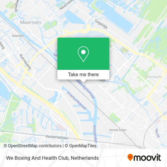 We Boxing And Health Club map