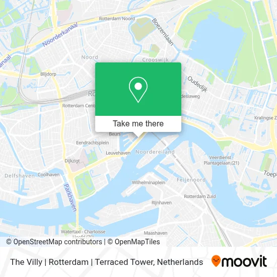 The Villy | Rotterdam | Terraced Tower map