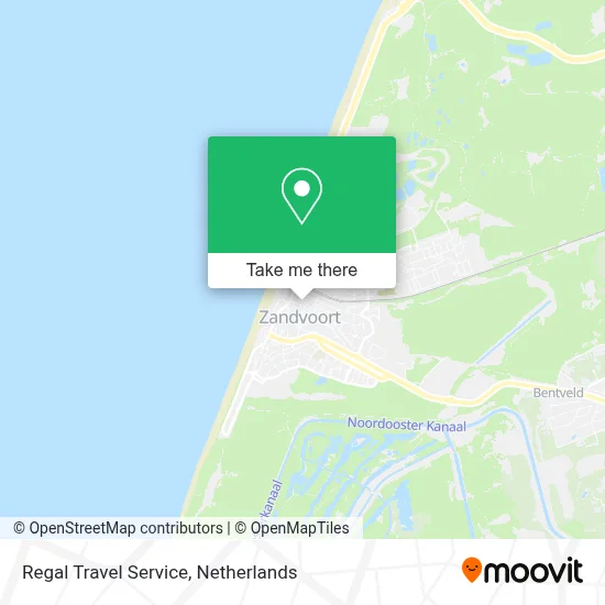 Regal Travel Service map