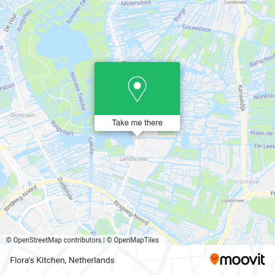 Flora's Kitchen map