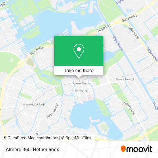 Almere 360 map