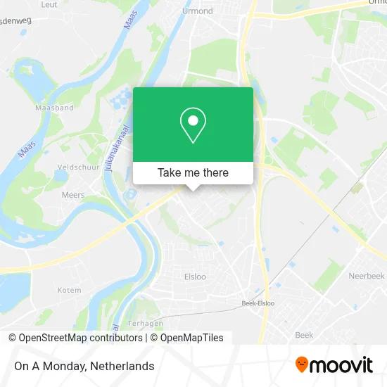 On A Monday map