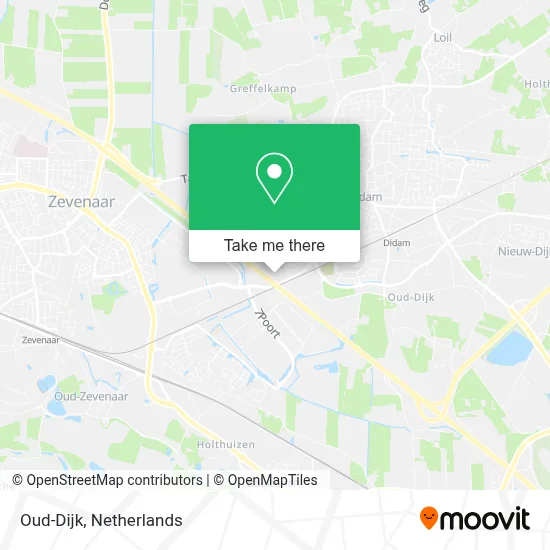 Oud-Dijk map