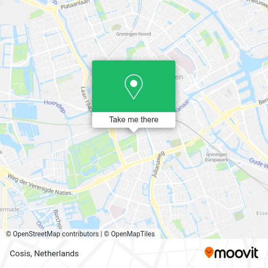 Cosis map