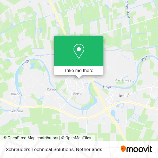 Schreuders Technical Solutions map