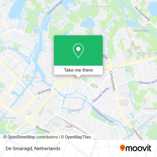 De Smaragd map
