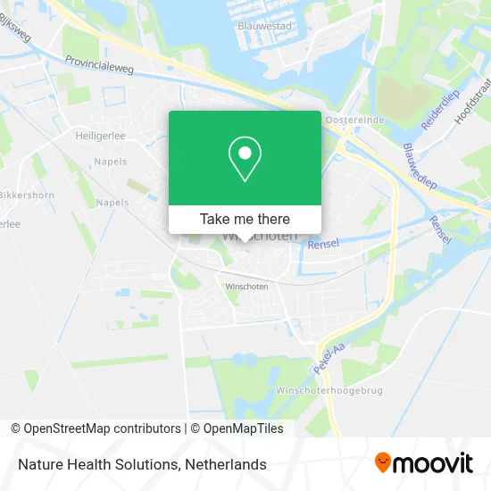Nature Health Solutions map