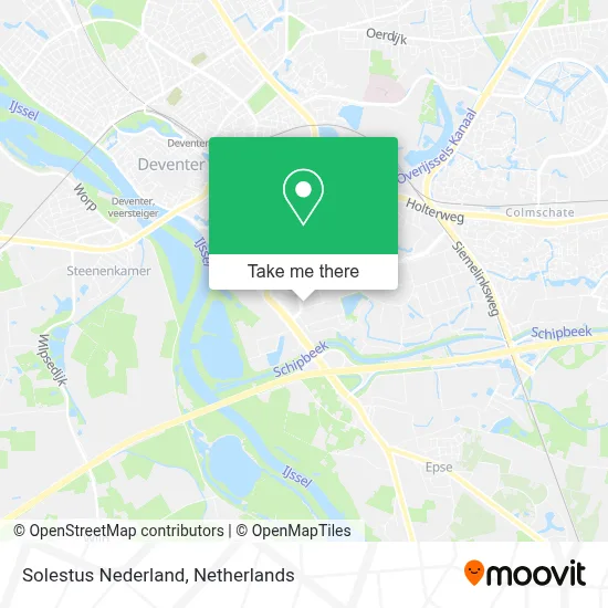 Solestus Nederland map