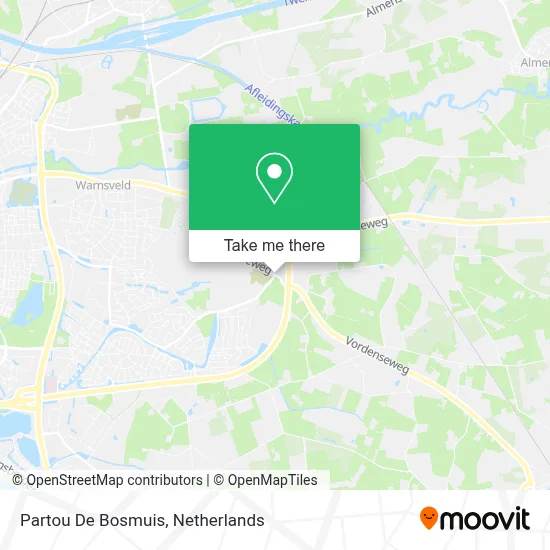 Partou De Bosmuis map