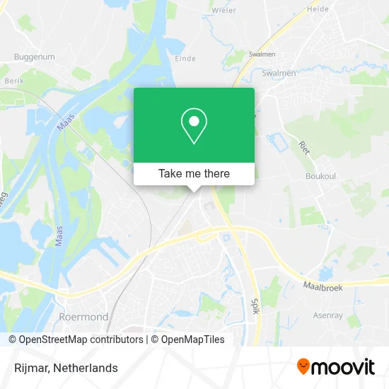 Rijmar map