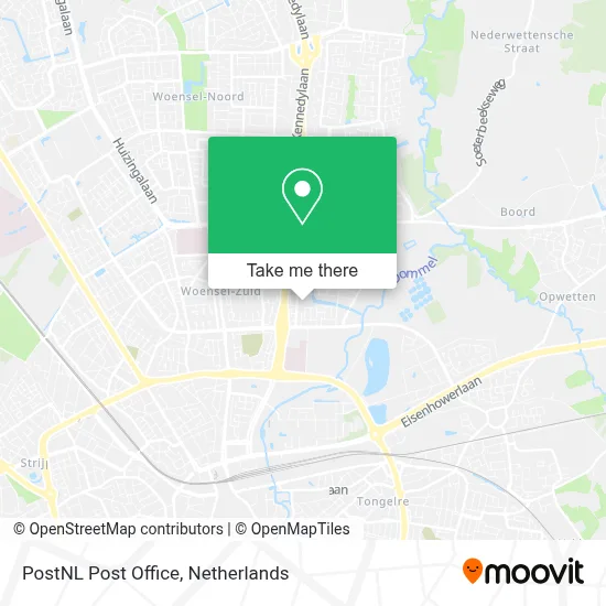 Postnl Postkantoor map