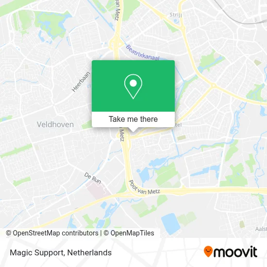 Magic Support map