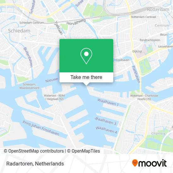 Radartoren map