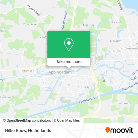 Hilko Bouw map