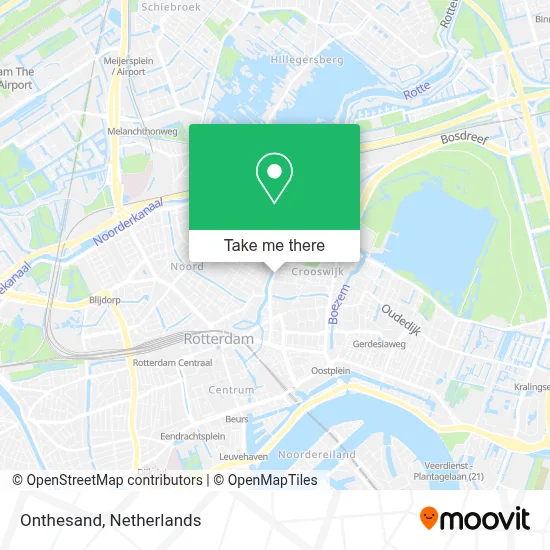 Onthesand map