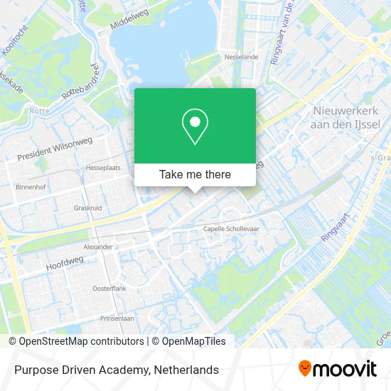Purpose Driven Academy map