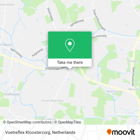 Voetreflex Kloosterzorg map