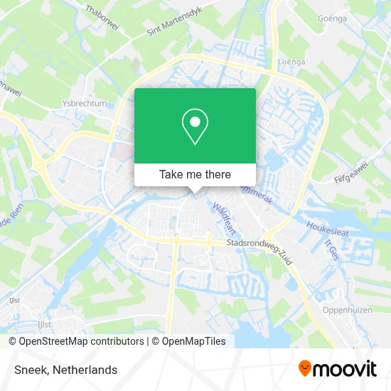 Sneek map