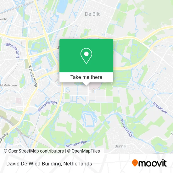 David De Wied Building Karte
