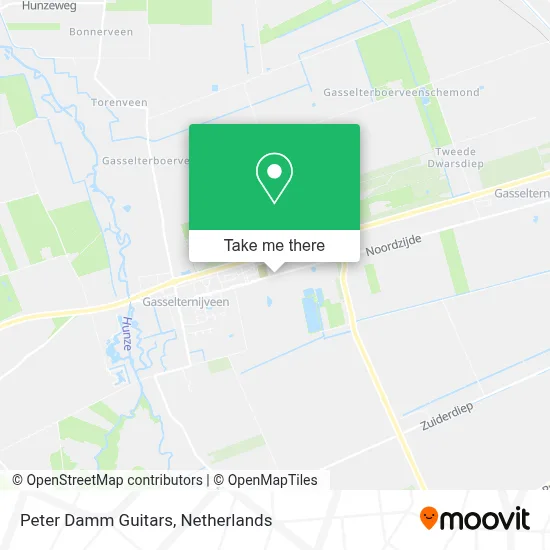 Peter Damm Guitars map