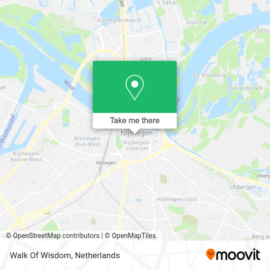 Walk Of Wisdom map