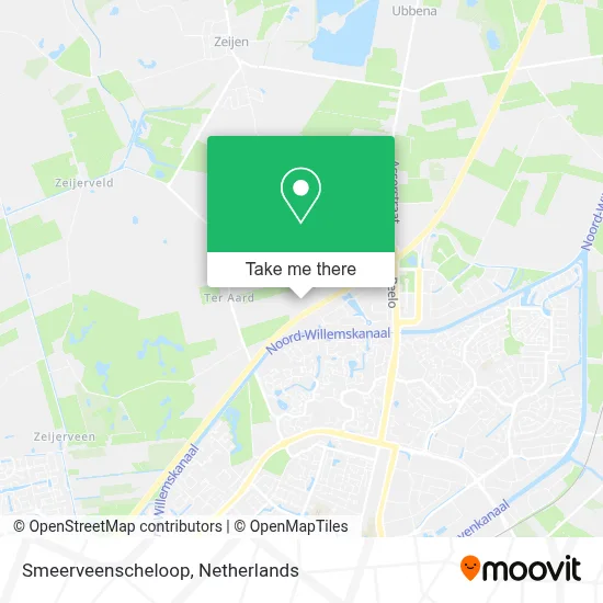 Smeerveenscheloop map