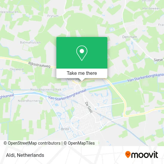 Aldi map