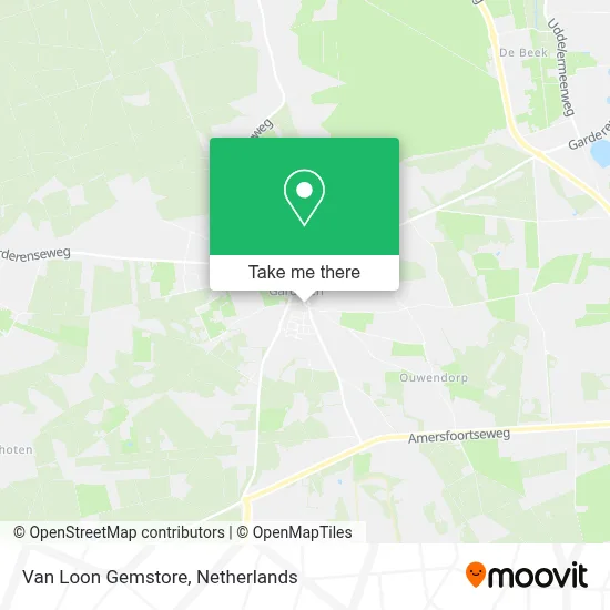 Van Loon Gemstore map