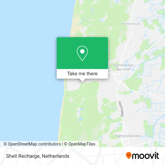 Shell Recharge map