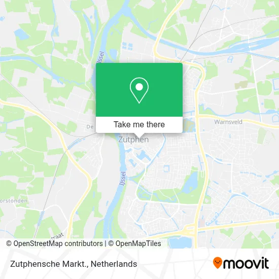 Zutphensche Markt. map