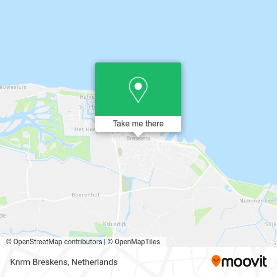 Knrm Breskens map