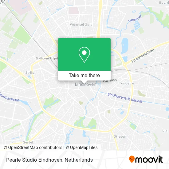 Pearle Studio Eindhoven map