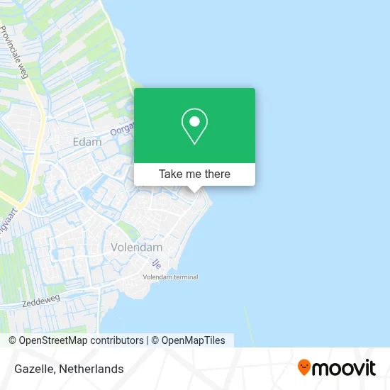 Gazelle map
