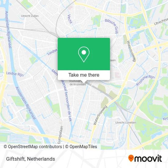 Giftshift map