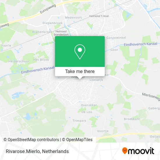 Rivarose.Mierlo map