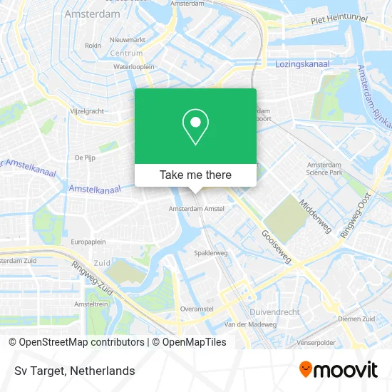 Sv Target map