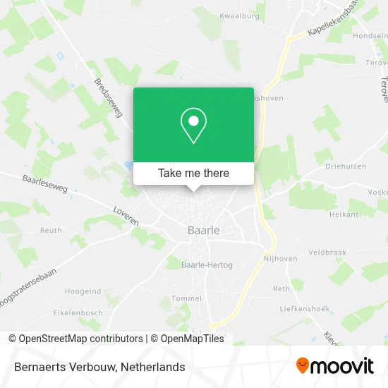 Bernaerts Verbouw map