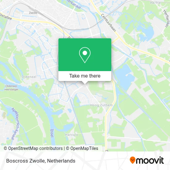 Boscross Zwolle map