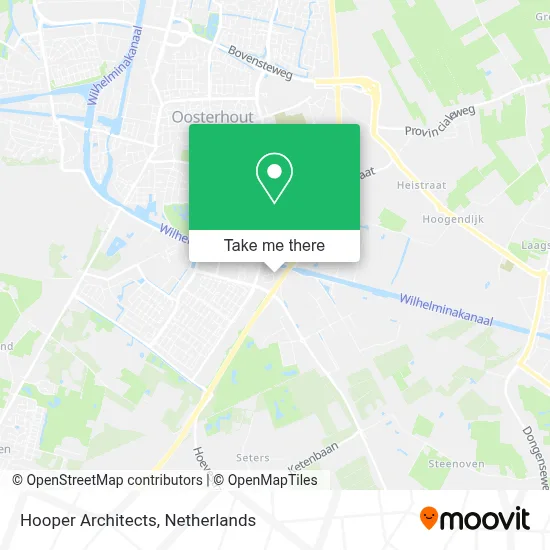 Hooper Architects map