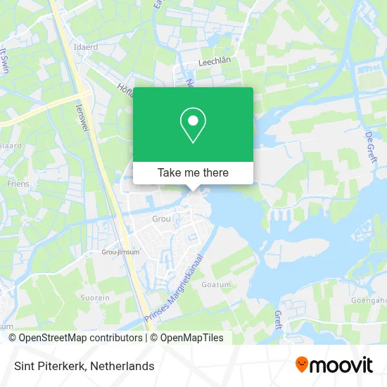 Sint Piterkerk map