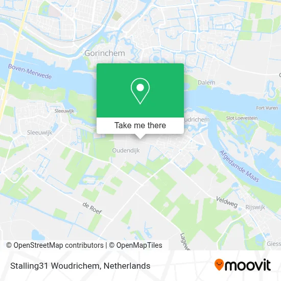 Stalling31 Woudrichem map