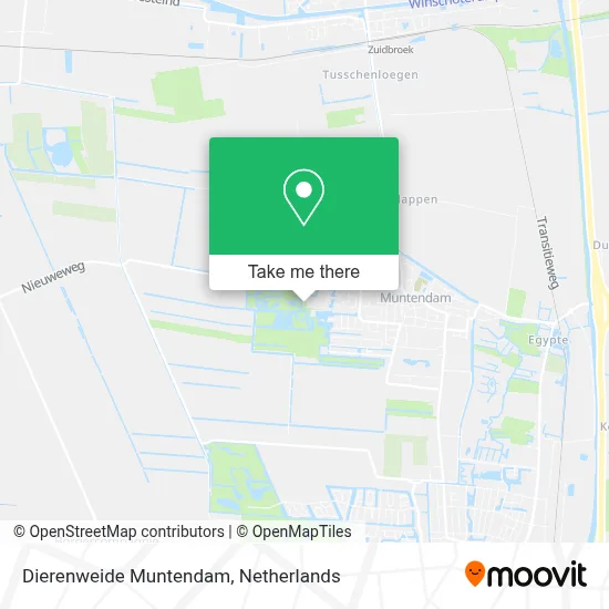 Dierenweide Muntendam Karte