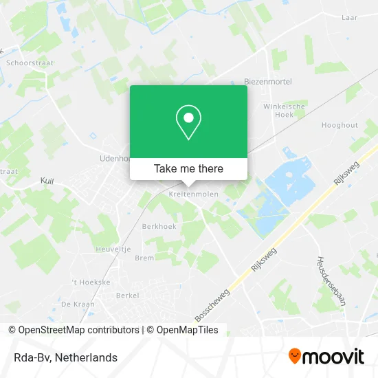Rda-Bv map