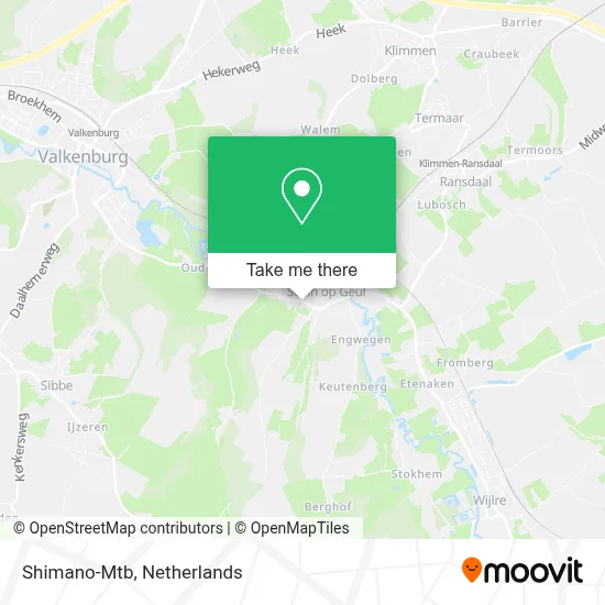 Shimano-Mtb map