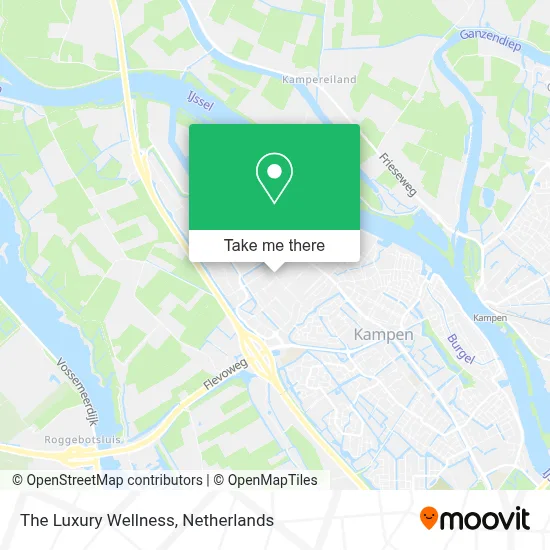 The Luxury Wellness map