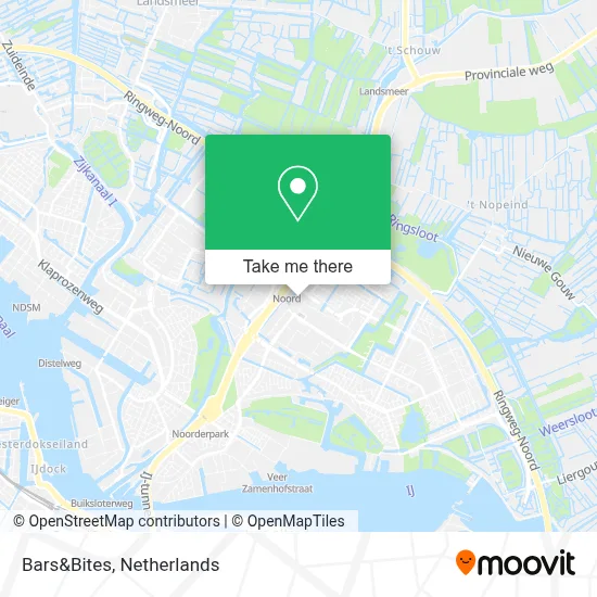 Bars&Bites map