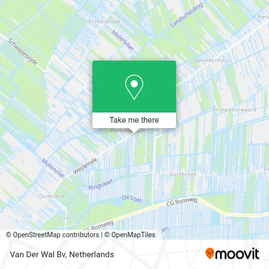 Van Der Wal Bv map